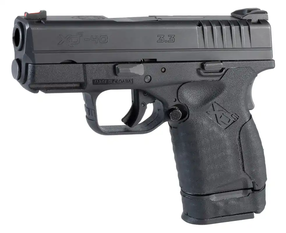 Hogue Wrapter Adhesive Grip with Black Finish & Grain Texture for Sig P320 Full Size with Medium Grip Module