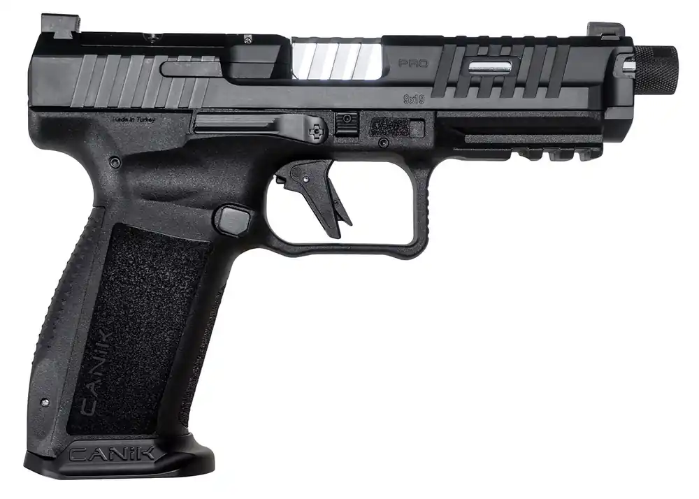 Canik Mete SFT Pro 9mm Luger Pistol 5" Black OR HGP7156N