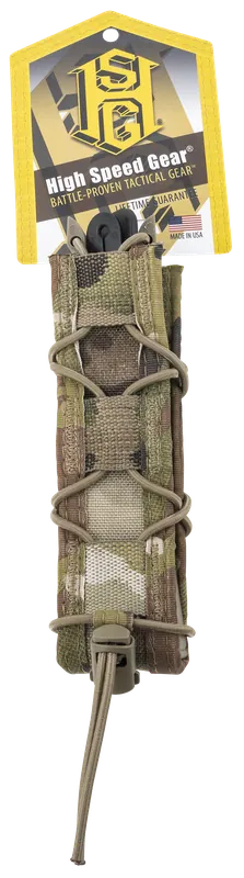 High Speed Gear TACO Extended Mag Pouch Single/Nylon MultiCam & MOLLE Mount