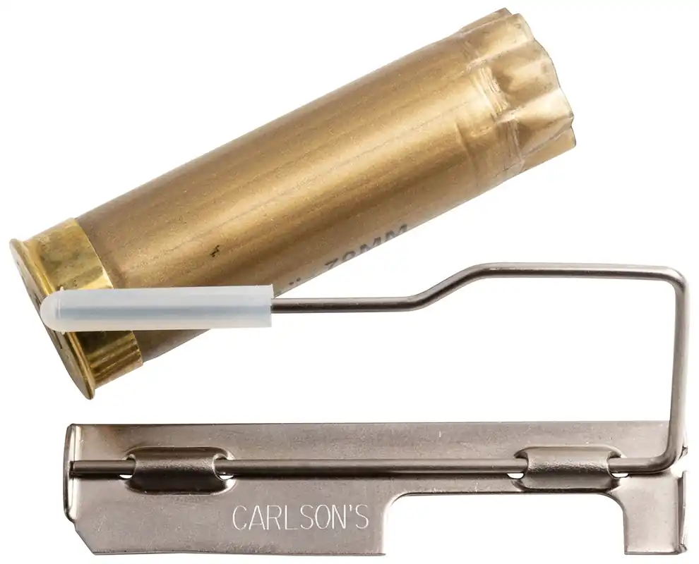 Carlson‘s Choke Tubes Auto Catcher made for Right Hand Only Use with 1.75" T x 3.10" L x .150" Thick Dimensions for 12 & 20 Gauge Semi-Auto Shotguns Includes 2 Adhesives