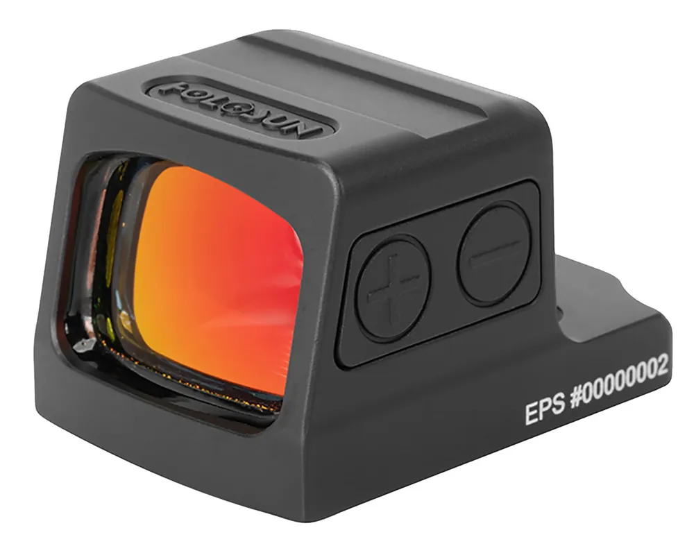 Holosun EPS Black Anodized 1x 6 MOA Red Dot Reticle Includes Lens Cloth/Multi Tool