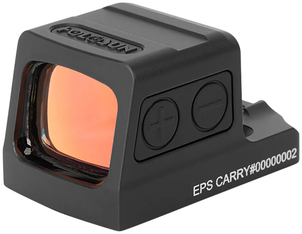Holosun EPS Black Anodized 1x 2 MOA Green Dot Reticle Includes Lens Cloth/Multi Tool