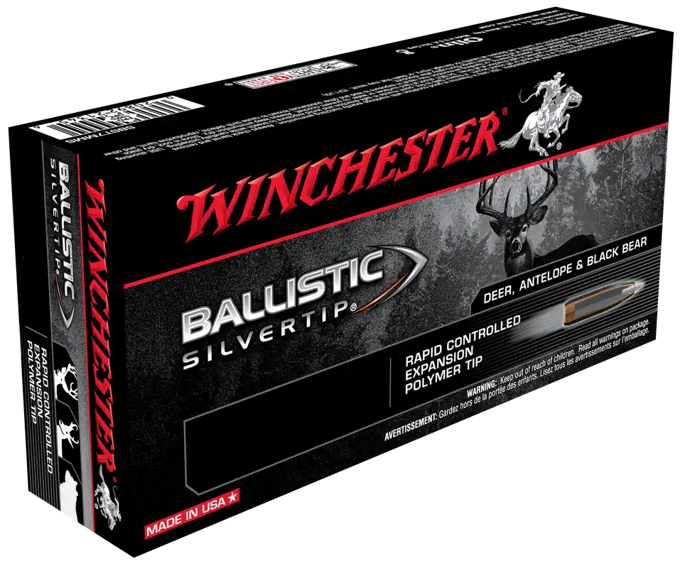 Winchester Ammo Silvertip 6.5 PRC 140 gr Ballistic Silvertip Bx/ 10 Cs