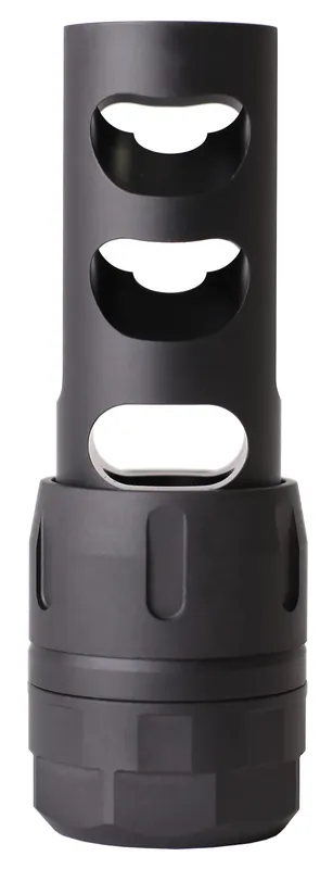 NOSLER Muzzle Brake for .243 Caliber 3-Port Design 5/8"x24 Threads 2.6oz. Black 97200