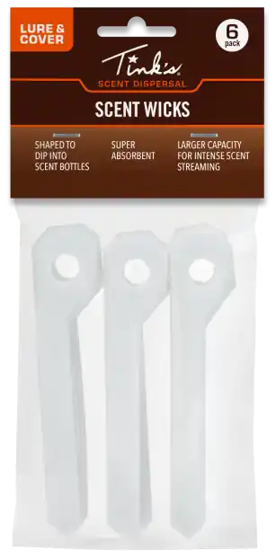 Tinks Scent Wicks 5" Felt 6 Pack