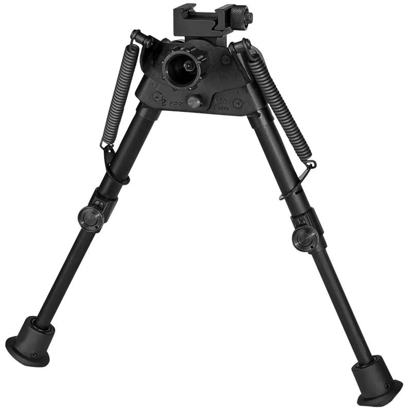Harris Bipods Swivel BR, 6-9" Vertical Adjustment, Picatinny Rail Attachment