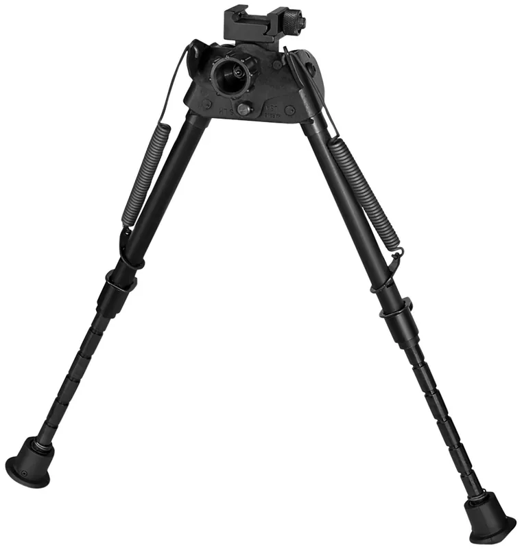 Harris Bipods Swivel L, 9-13" Vertical Adjustment, Notched Legs, Picatinny Rail Attachment