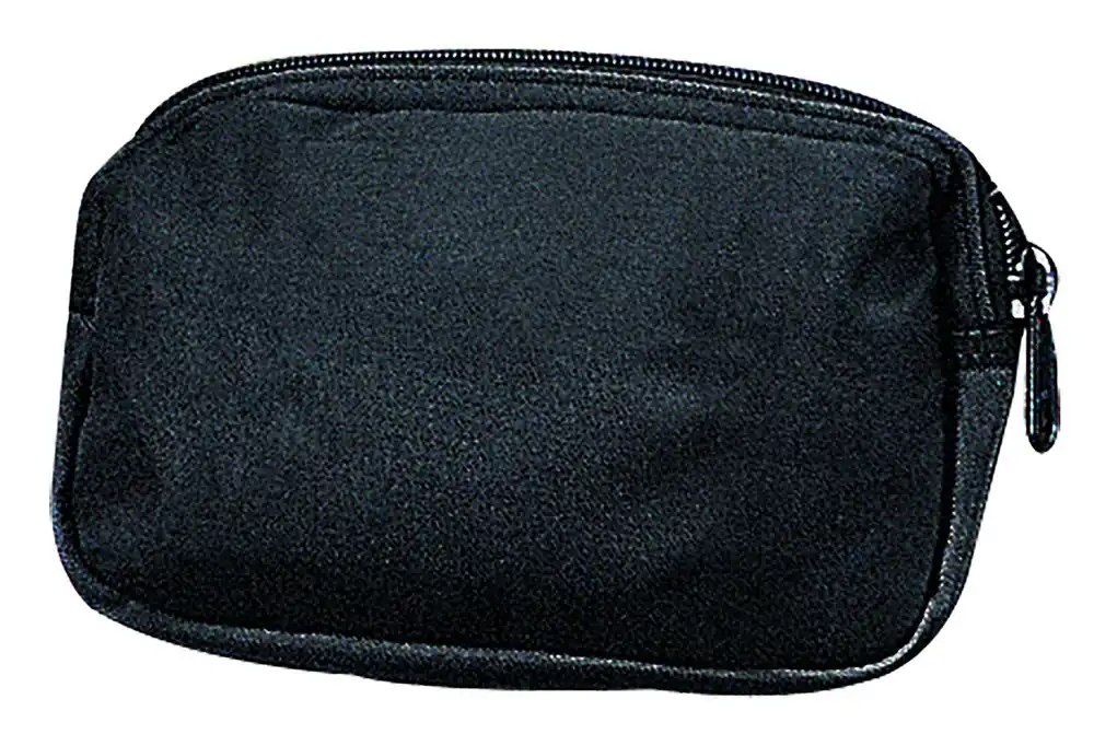 Uncle Mike‘s All Purpose, Belt Pouch, Black, Nylon, Belt Loop Mount