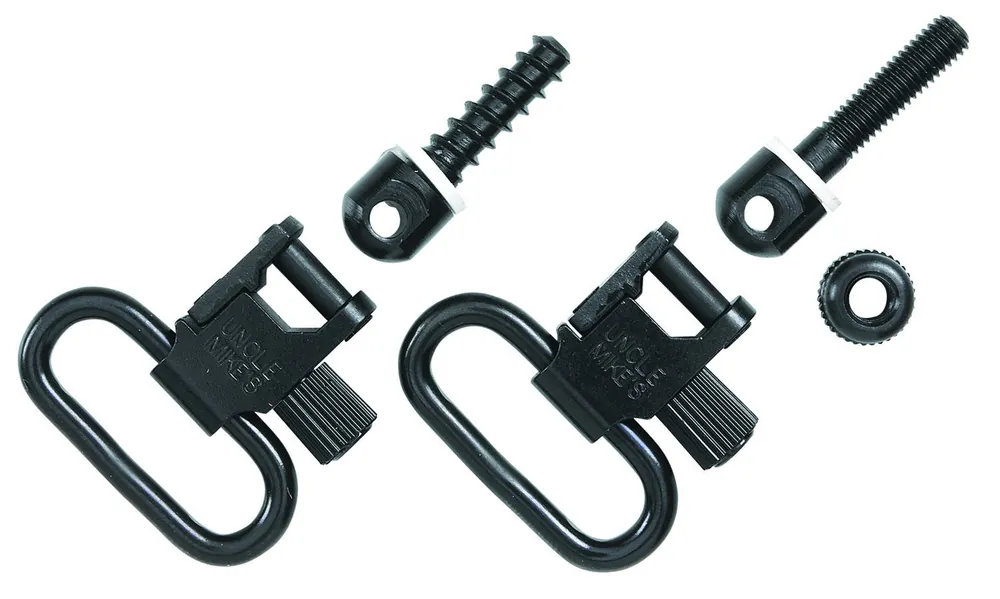 Uncle Mike‘s Super Swivel, 1" Loop Size & Quick Detach 115 Style for Rifles or Shotguns