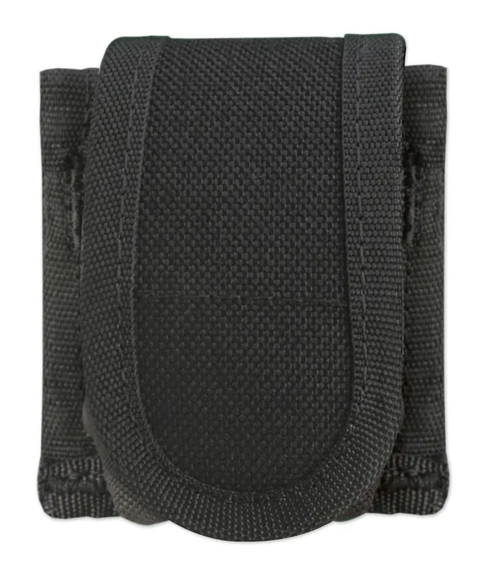 Uncle Mike‘s Universal SpeedLoader Mag Pouch Single Style, with Black Finish, for 38-45 Cal SpeedLoader