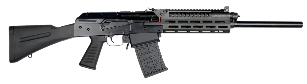 JTS Shotgun M12AK-T1 M12AK T1 Black 12 Gauge 18.70" 3" 5+1 Black, Fixed Stock MLOK Rail