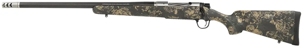 Christensen Arms Ridgeline FFT 7mm-08 Rem Rifle 20" Green/Black/Tan LH 8010617500