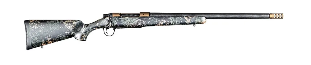 Christensen Arms Ridgeline FFT Full Size 6.5 Creedmoor 4+1, 20" Burnt Bronze Cerakote Steel Threaded Barrel