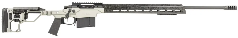 Christensen Arms Modern Precision 300 PRC Rifle 26" Tungsten Anodized Billet Chassis with Black 8010307600