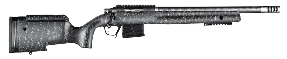 Christensen Arms BA Tactical Long Range 308 Win 4+1 Rd 16" Carbon Fiber Barrel Black with Gray Rifle CA10271488481