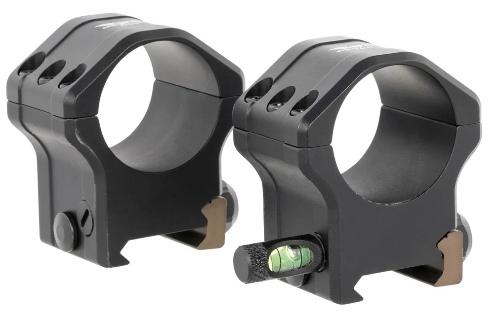 Christensen Arms Tactical PRSR-HD 30mm Scope Rings Picatinny Mount for 56mm Objective Black Anodized Aluminum 8100004202
