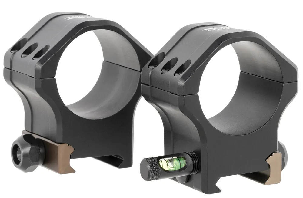 Christensen Arms Tactical PRSR-HD 34mm High Scope Rings Picatinny Mount 56mm Objective Black Anodized Aluminum 8100004204