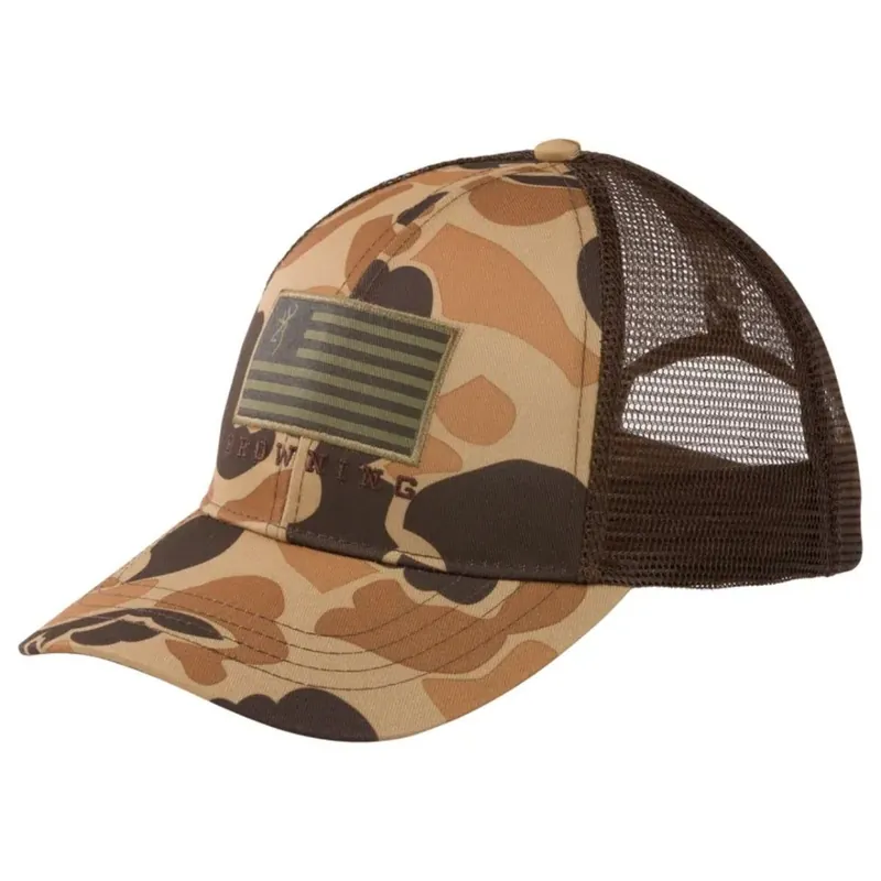 Browning Men‘s Patriot Camo Cap