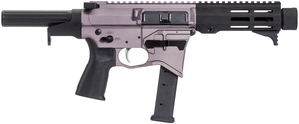Maxim Defense CPS 9mm Luger 5.50" CMV Barrel w/Brake Alum Rec M-LOK Handguard Rail Syn Grip Buffer Tube Stock Gray MXM48174