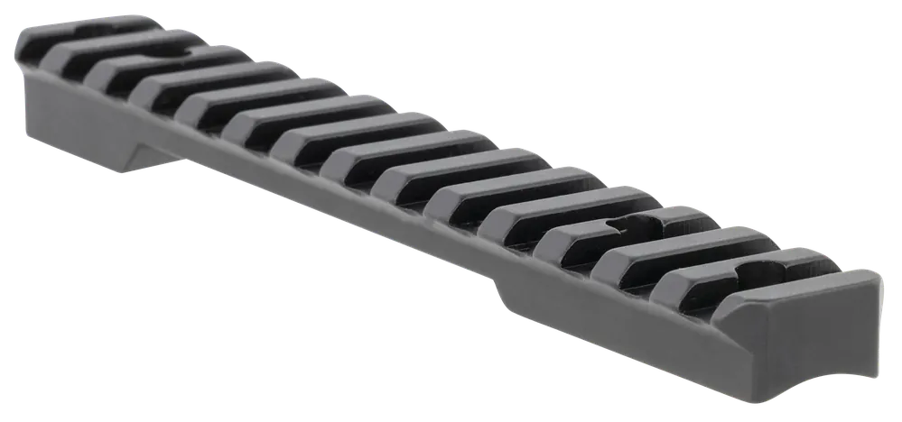 Talley PSM258763 Picatinny Rail Fierce Edge/Fury Rifle Short Action 6.49" Long 20 MOA Black Anodized Aluminum