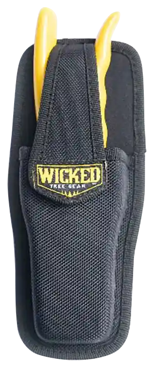 Wicked Tree Gear Hand Pruner Sheath Fits Tough Pruners Belt Loop Mount Black