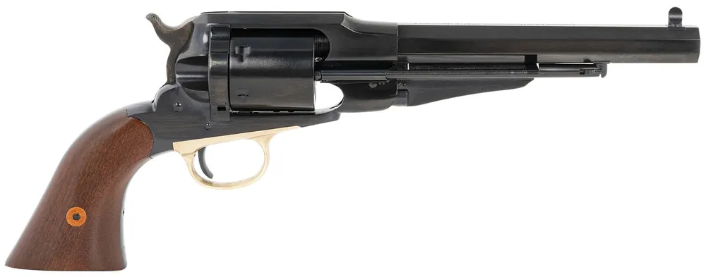 Cimarron 1858 New Model Army 38 Special Revolver 7.37" Blued CA1010