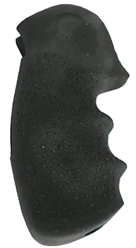 Hogue Monogrip Finger Grooves Black Rubber Fits S&W N Frame with Round Butt