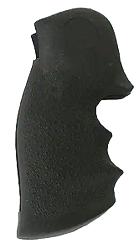 Hogue OverMolded Monogrip Black Rubber with Finger Grooves for Colt Python
