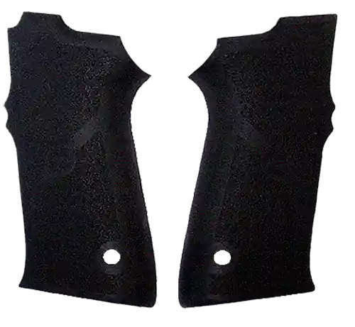 Hogue Grip Panels Black Rubber for S&W 5906, 4006
