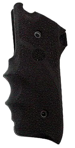 Hogue Rubber Grip Black with Finger Grooves for Ruger Mark II, III
