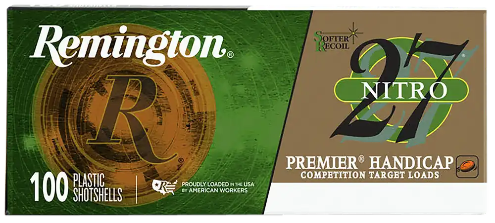 Remington Ammunition Premier Nitro 27 12 Gauge 2.75" 1 1/8 oz 7.5 Shot 100/Box