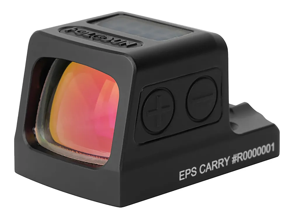 Holosun EPS Carry Red MRS Black Anodized 0.58 x 0.77 2 MOA Red Dot/32 MOA Red Circle