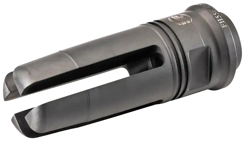 SureFire Black DLC Stainless Steel with 1/2"-28 tpi Threads 2.60" OAL for 5.56x45mm NATO