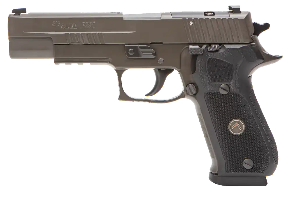 SIG P220 Legion 10mm 8+1 5" Barrel SS Slide/Frame OR Night Sights Black G10 Grips Decocker Legion Gray 220R5-10-LEGION-R2