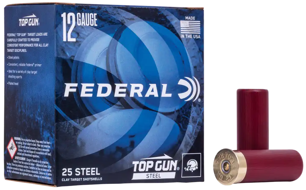 Federal Top Gun 12 Gauge 2.75" 1 1/8 oz 7 Shot 25 Bx/10 Cs