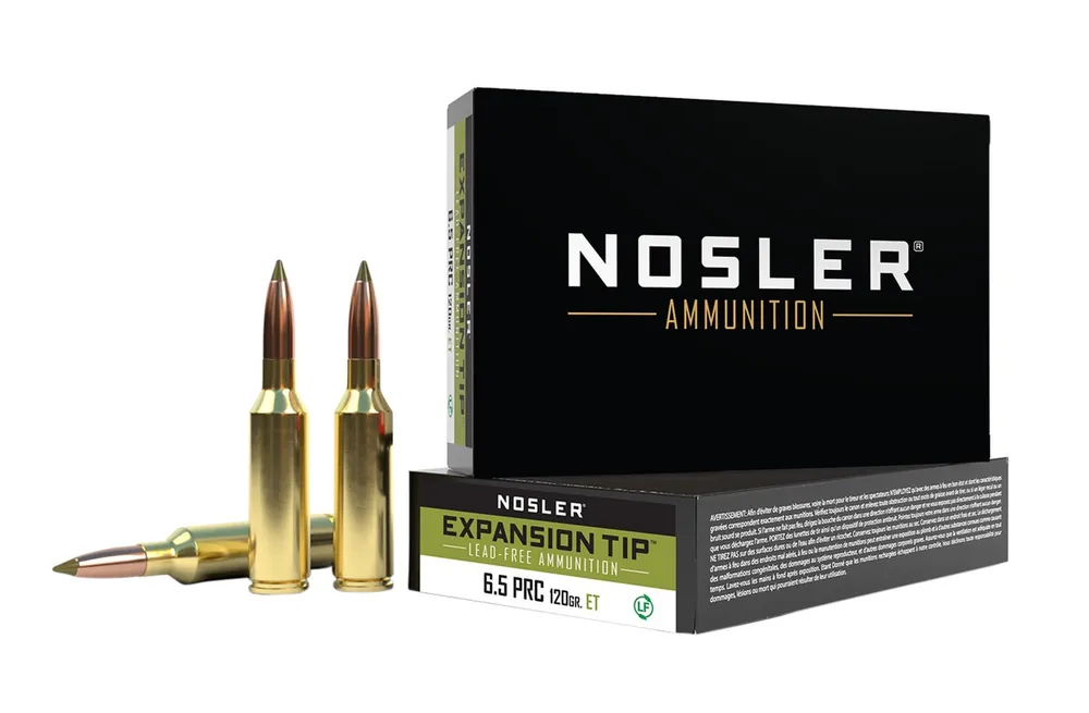 Nosler E-Tip 6.5 PRC 120 Gr. Spitzer E-Tip 20/Box