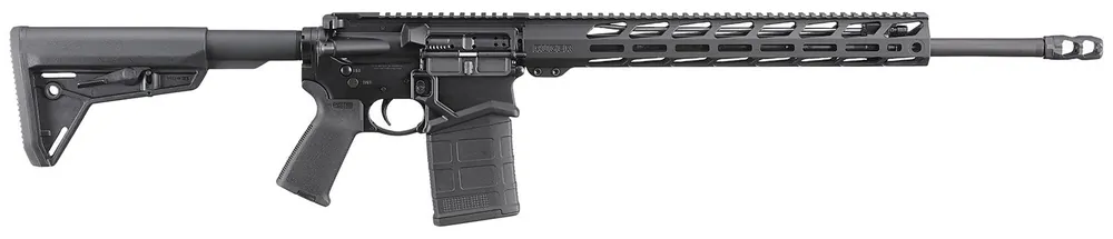 Ruger SFAR 308 Win 20" 20+1, Black, 15" M-Lok Handguard, Magpul SL Stock & Grip, Muzzle Brake