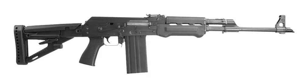 Zastava Arms Usa PAP M77 308 Win/7.62x51mm Rifle 20+1 19.70", 1.5mm Bulged Trunnion Receiver, TangoDown Battlegrip Grip ZR77308BP