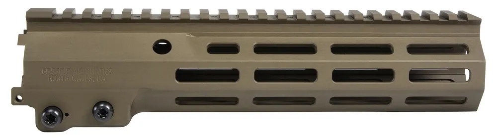 Geissele Automatics Super Modular Rail MK16 M-LOK, 9.50", for AR Platform, Barrel Nut Included