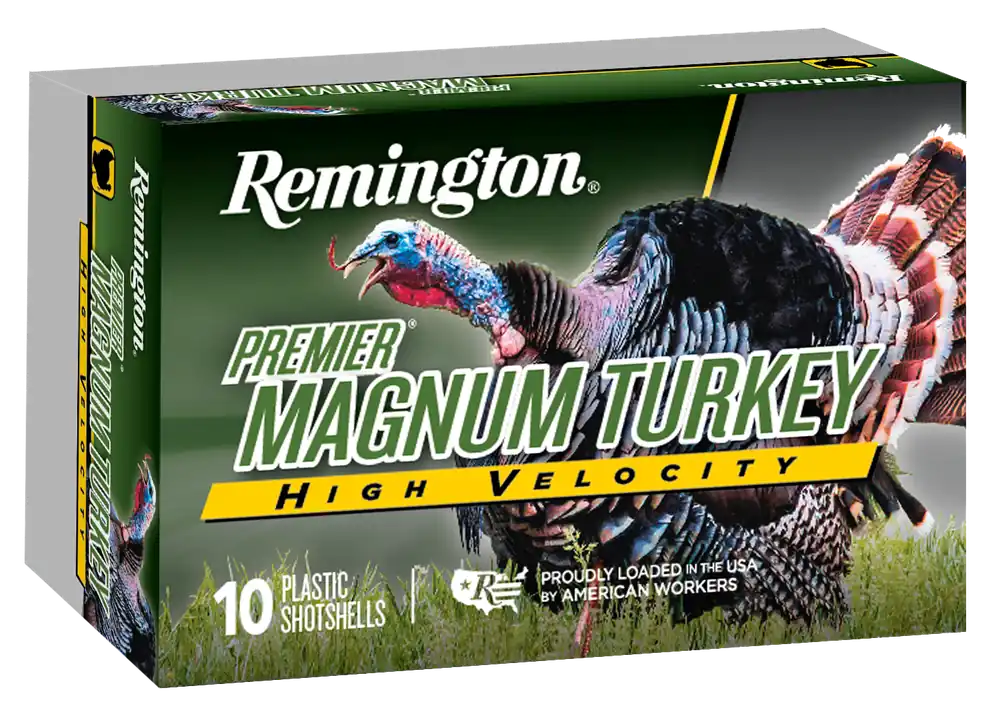 Remington Ammunition Premier Magnum Turkey High Velocity 12 Gauge 3.50" 2 oz 1300 fps 5 Shot 5 Bx/20 Cs