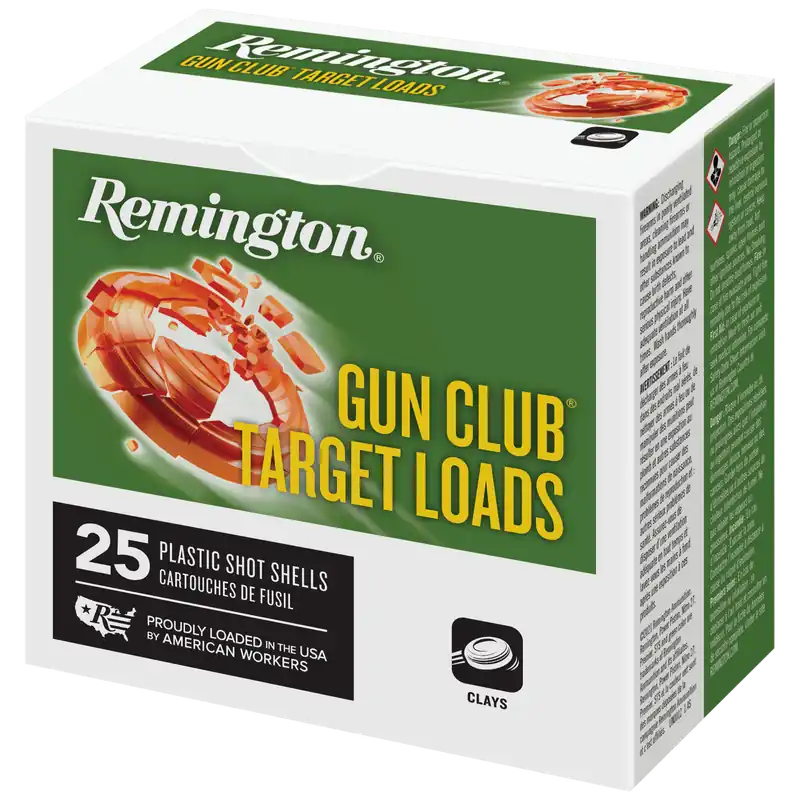 Remington Ammunition Gun Club 12 Gauge 2.75" 1 oz 1250 fps 7.5 Shot 25 Bx/10 Cs