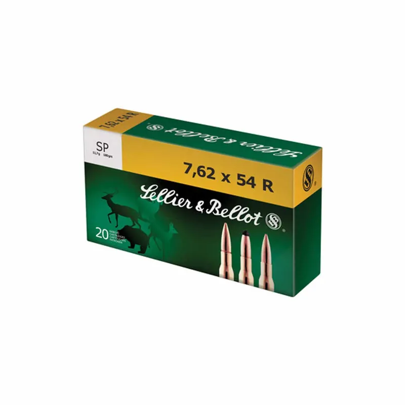 Sellier & Bellot 7.62x54mmR 174gr HP 20rd Box