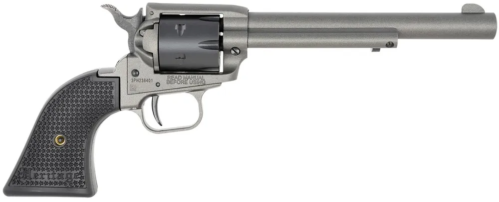 Heritage Mfg Rough Rider 22 LR Revolver 6.5" Tungsten Gray RR22C6