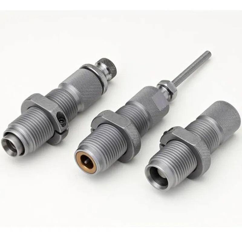 Hornady Custom Grade 30 Super Carry 3-Die Reloading Set Sizing/Seating/Expander Dies Steel 546508