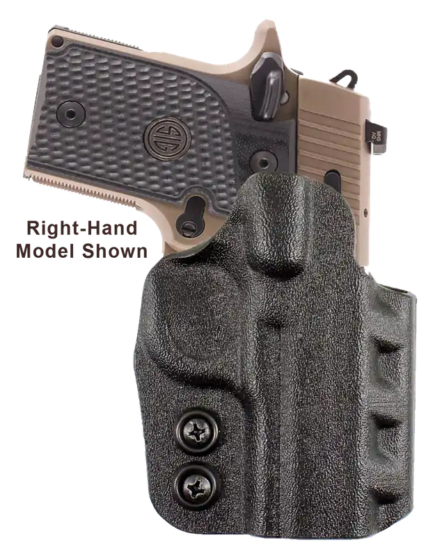 DeSantis Gunhide Cazzuto OWB Black Kydex Paddle Fits Springfield Prodigy w/wo Red Dot Fits 4.25-5" Barrel LH