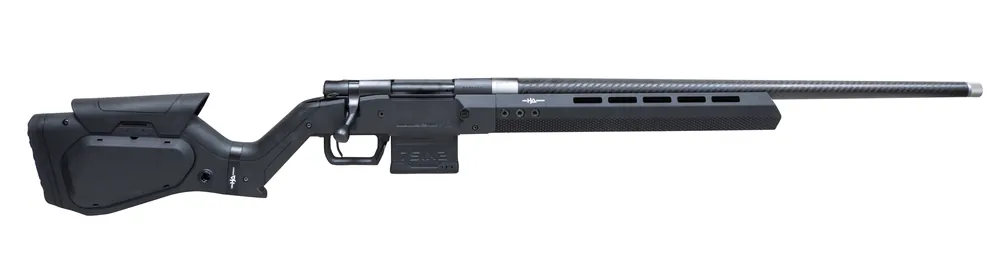 Howa M1500 Hera 6.5 Creedmoor 5+1 Rd 24" Carbon Fiber Threaded Barrel Black Hera H7 Chassis Rifle