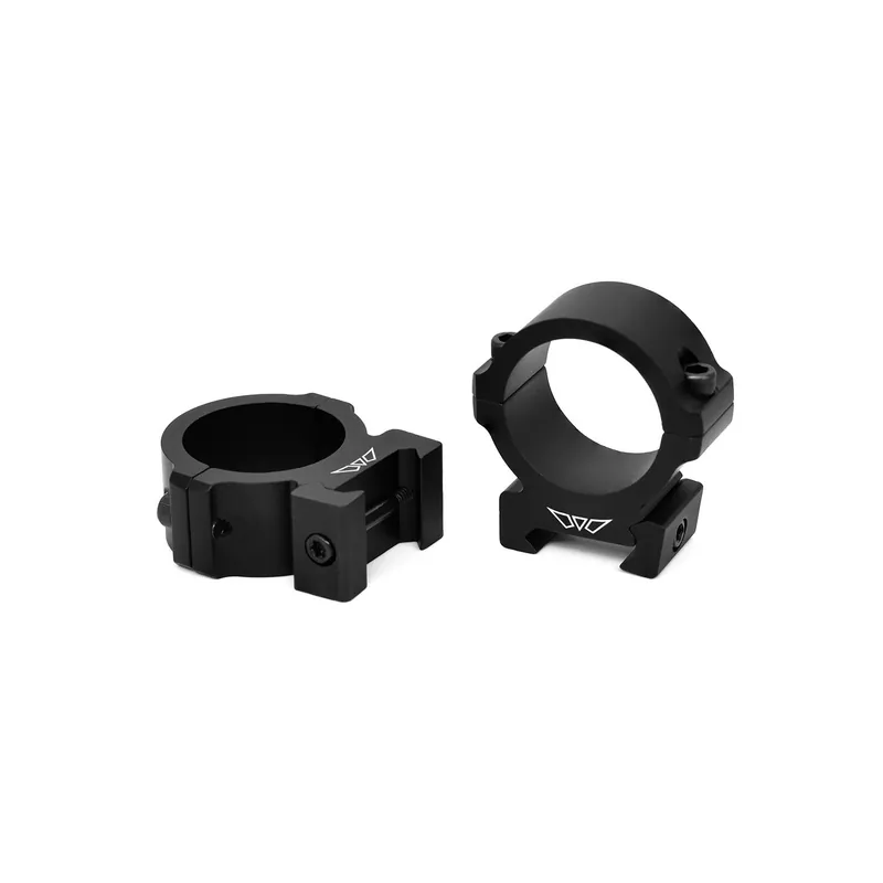 Warne Vapor Horizontal Ring Set 30mm Tube Medium