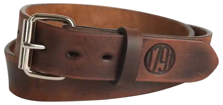 1791 Gunleather Gun Belt Vintage Leather 46/50 1.50" Wide