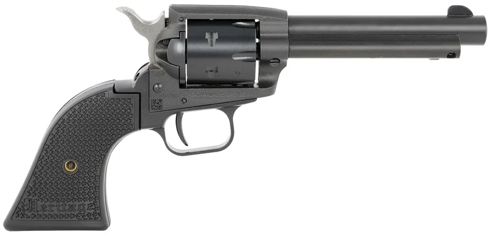 Heritage Mfg Rough Rider 22 LR/22 WMR 4.75" Revolver Black SRR22MBS4PG