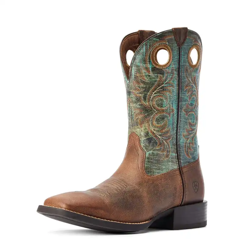 Ariat Men‘s Sport Rodeo Loco Brown Western Boots